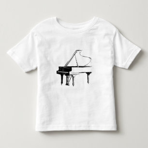 Sketch Piano Toddler T-Shirt