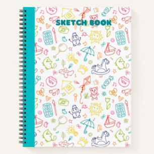  SKETCHBOOK FOR KIDS NOTEBOOK