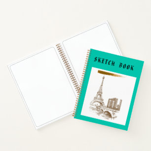 Sketchbook Paris Neon Notebook