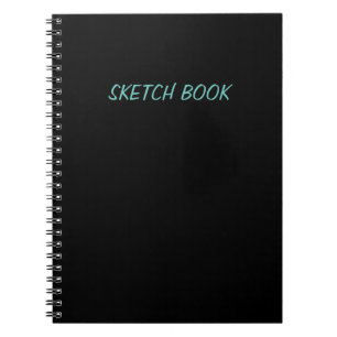 Sketchbook with premium classic cover notebook