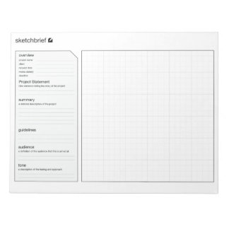 sketchbrief notepad