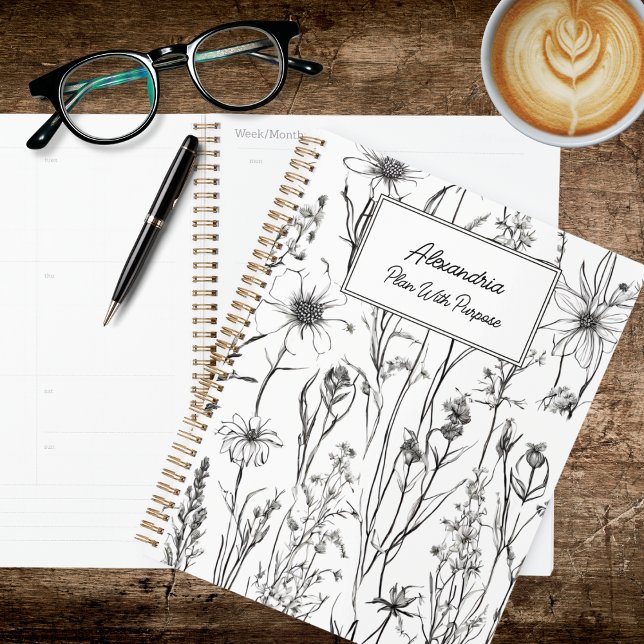 Sketched Country Wildflowers Planner (Creator Uploaded)