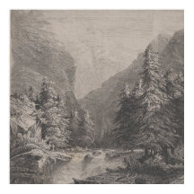 Sketched Landscape - Alexandre Calame