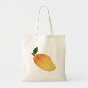 Sketched Mango Illustration Tote Bag