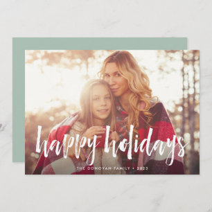 Sketched Overlay   Holiday Photo Card