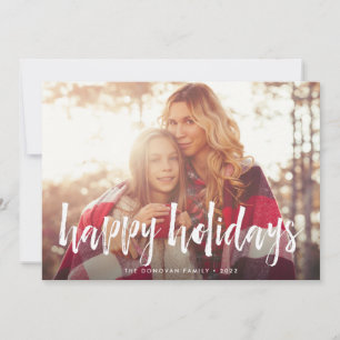 Sketched Overlay   Holiday Photo Card