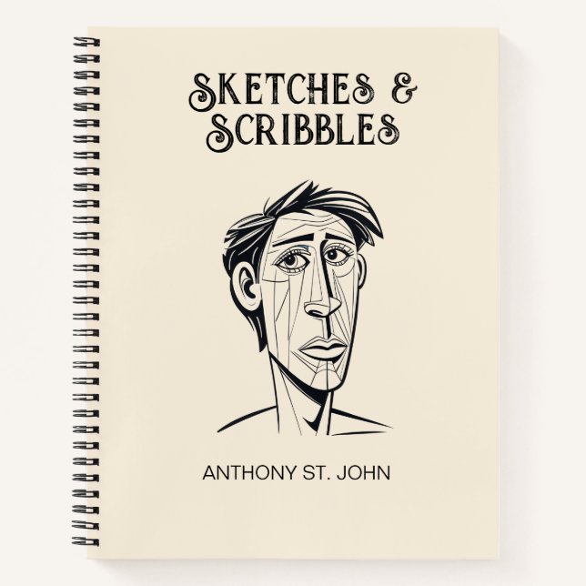 Sketches and Scribbles Notebook (Front)