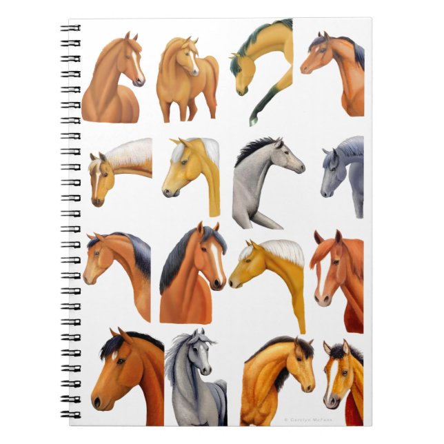 Sketches of Horses Notebook (Front)