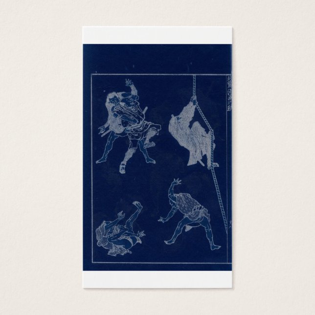 Sketches of Japanese Martial arts, Ninja c.1800's (Front)