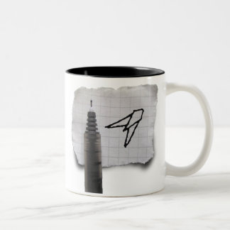 Sketchfighter 4000 Alpha Two-Tone Coffee Mug