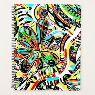 Sketching Fantasy Art - Abstract Flowers 3 Planner