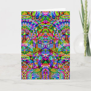 Sketching Fantasy Art - Abstract Neon Shift 3 Card