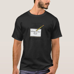 Sketching Hobby Illustrator Drawing T-Shirt