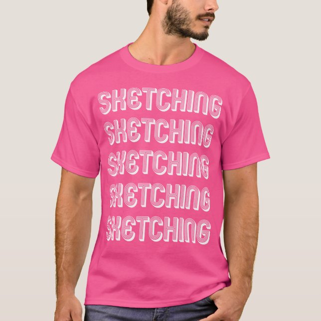 Sketching Lover T-Shirt (Front)