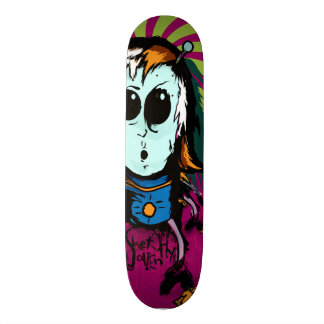 Sketchy Alien Exists & Lives on Your Skate Deck