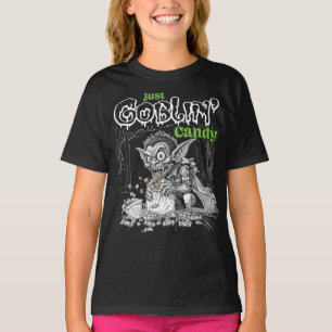 Sketchy Just Goblin’ Candy for Darker Items Girl's T-Shirt