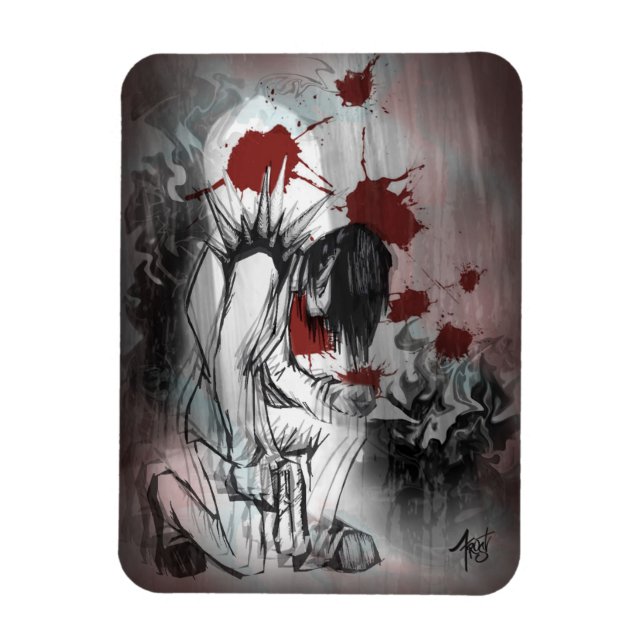 Sketchy Magnet (Vertical)