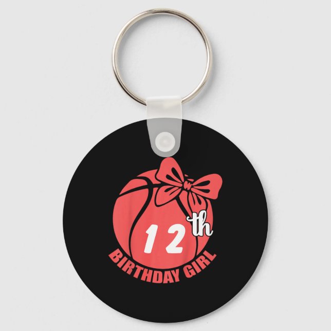 Sketll 12th Birthday Sketll Player  Key Ring (Front)