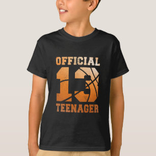 Sketll 13th Birthday Official Teenager Boy 13 Year T-Shirt
