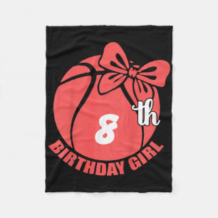 Sketll 8th Birthday Sketll Player Fleece Blanket