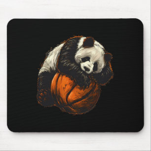 Sketll Artwork Drawing Panda Bear Sketll Lover Mouse Mat