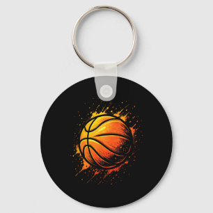 Sketll Athlete Jump Team Sport Key Ring
