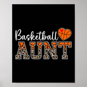 Sketll Aunt Leopard Aunt Of A Sketll Player Auntie Poster