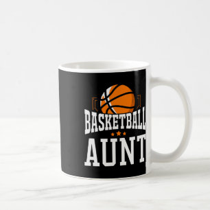 Sketll Aunt Team Sports Fan Coffee Mug