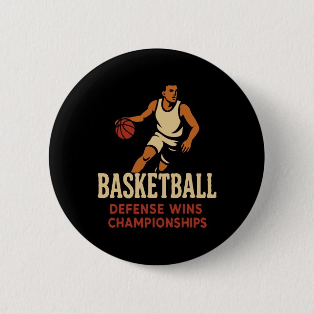 Sketll – Defense Wins Sketll Championships  6 Cm Round Badge (Front)