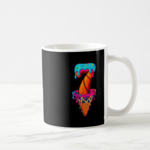 Sketll Drip 7 Years Old Ice Cream Drip 7th Birthda Coffee Mug