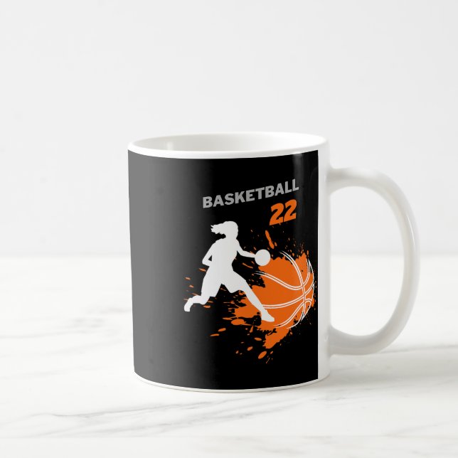 Sketll Fever Women's Sketll Team Number 22  Coffee Mug (Right)