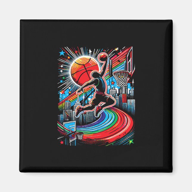 Sketll - Fun Gift Idea For Dunk Fans  Magnet (Front)