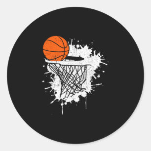 Sketll Gift For Coach Player Boys Girls Men Youth Classic Round Sticker