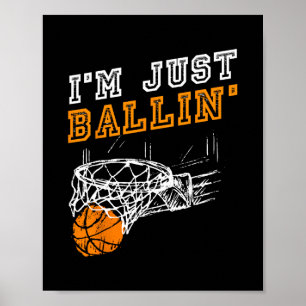Sketll Gift For Coach Player Boys Girls Men Youth  Poster