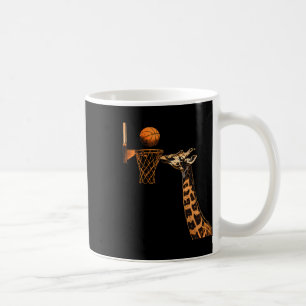 Sketll Giraffe Slam Dunk Sketll Lover Animal Art Coffee Mug