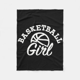 Sketll Girl Fleece Blanket