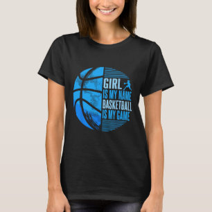 Sketll Girl Sketll Player Girls T-Shirt