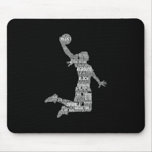 Sketll Girl Women Kids Girls Mouse Mat