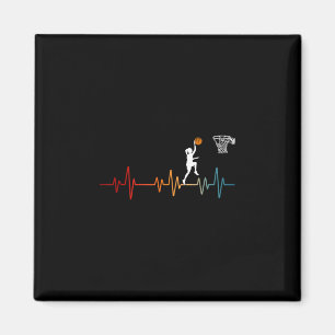 Sketll Heartbeat For Women And Girls Magnet