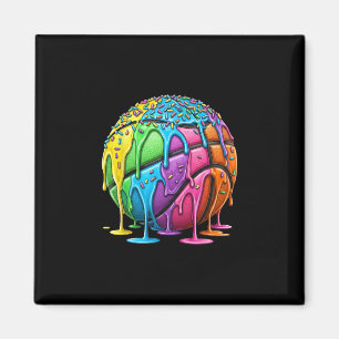 Sketll Ice Cream Drip For Boys Girls Dripping Sket Magnet