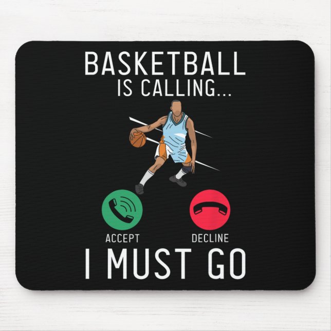 Sketll Is Calling  Mouse Mat (Front)