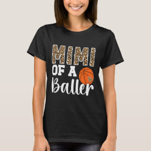 Sketll Mimi Of A Ller Sketll Player Mimi Grandma T-Shirt