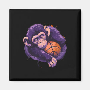 Sketll Monkey Animal Art Drawing Sketll Lover Magnet