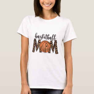 Sketll Mum Leopard Print Cheetah Proud Mum Sport T-Shirt