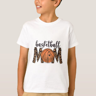 Sketll Mum Leopard Print Cheetah Proud Mum Sport  T-Shirt