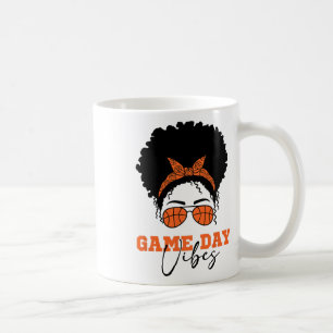 Sketll Mum Messy Bun Sketll Mum Mother's Day Coffee Mug