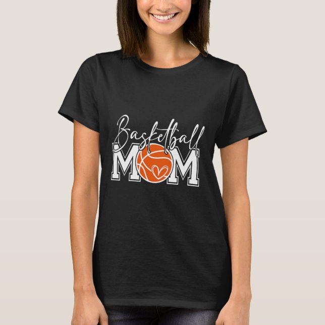 Sketll Mum Sport Game Day Touch Down Season  T-Shirt (Front)