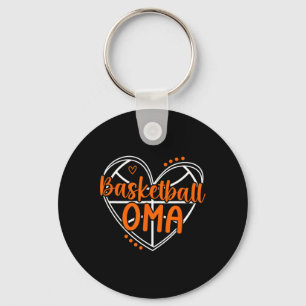 Sketll Oma Heart Oma Of A Sketll Player Oma  Key Ring