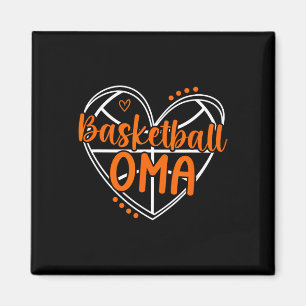 Sketll Oma Heart Oma Of A Sketll Player Oma Magnet