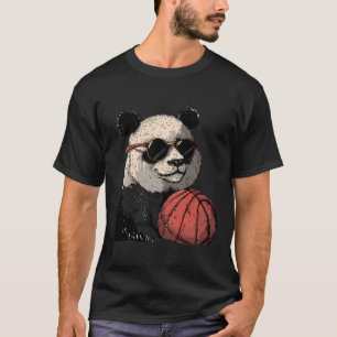 Sketll Panda Bear Artwork Sketll Lover Portrait T-Shirt